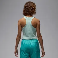 Nike Jordan Essentials жіноча Tank колір зелений