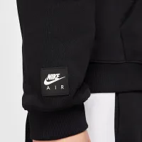 Nike Air мужские Fleece Pullover Толстовка с капюшоном цвет черный