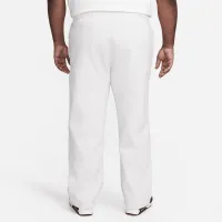 Nike Solo Swoosh чоловічі Open-Hem Fleece Pants колір коричневий
