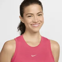 Nike Sportswear Chill Knit жіноча Tight Cropped Mini-Rib Tank Top Pink
