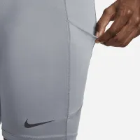 Nike Pro мужские Dri-FIT Fitness Long шорты цвет серый