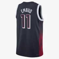 Joel Embiid Team USA USAB Limited Road Unisex Nike Dri-FIT баскетбольні Jersey блакитний