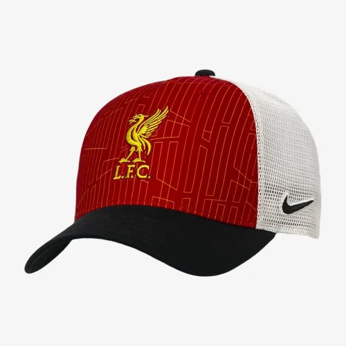Liverpool FC Nike Soccer Trucker Cap цвет черный