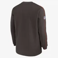 Cleveland цвет коричневыйs Sideline Coach Men’s Nike NFL Long-Sleeve Top цвет коричневый