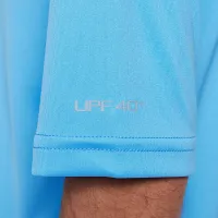 Nike Dri-FIT Big детские (для мальчиков) Short-Sleeve Hydroguard синий