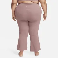 Nike Yoga Dri-FIT Luxe жіноча Flaколір червоний Pants (великі розміри) колір фіолетовий