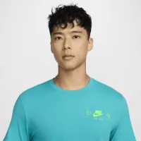 Nike Sportswear мужские футболка цвет зеленый