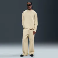 Nike Tech чоловічі Fleece Crew колір коричневий