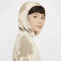 Nike Sportswear Club Fleece Big детские Толстовка с капюшоном цвет коричневый