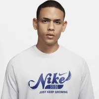 Nike чоловічі Dri-FIT Fleece Fitness Crew-Neck Top колір сірий