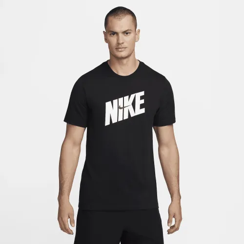Nike чоловічі Dri-FIT Fitness футболка колір чорний