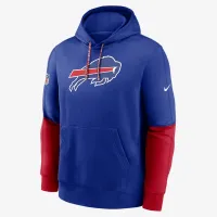 Buffalo Bills Sideline Team Issue Club мужские Nike NFL Pullover Толстовка с капюшоном синий