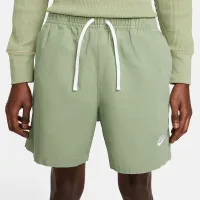 Nike Club мужские Woven Washed Flow шорты цвет зеленый
