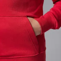 Nike Jordan Dri-FIT Sport Big дитячі Crossover Pullover Толстовка з капюшоном колір червоний