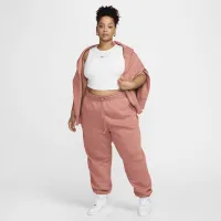 Nike Sportswear Phoenix Fleece женская С высокой Талией оверсайз Sweatpants (большие размеры) Pink