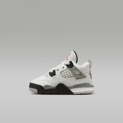 Nike Jordan 4 Retro Baby/Toddler Кроссовки цвет белый