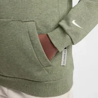 Nike Standard Issue Big детские Dri-FIT Fleece баскетбольные Толстовка с капюшоном цвет зеленый