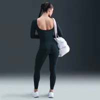 Nike Zenvy жіноча З високою талією 7/8 лосіни колір зелений