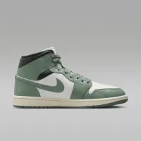 Nike Air Jordan 1 Mid жіноча Кросівки колір білий