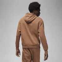 Nike Jordan Flight Fleece мужские Washed Pullover Толстовка с капюшоном цвет коричневый