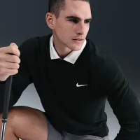 Nike Tour чоловічі для гольфу Sweater колір зелений