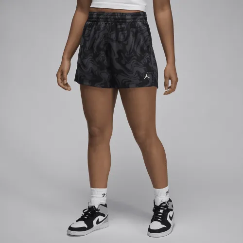 Nike Jordan Sport жіноча Mesh шорти колір чорний
