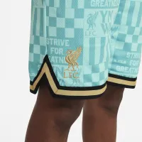 LeBron x Liverpool FC Big дитячі Nike DNA баскетбольні шорти колір зелений