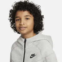 Nike Sportswear Tech Fleece Big дитячі (для хлопчиків) Full-Zip Толстовка з капюшоном колір сірий