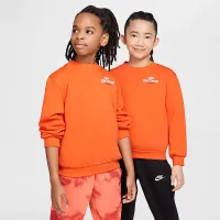 Nike Sportswear Club Big дитячі French Terry світшот Orange