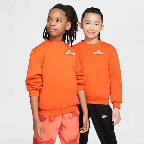 Nike Sportswear Club Big дитячі French Terry світшот Orange