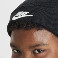 Nike Peak Big дитячі Beanie колір чорний