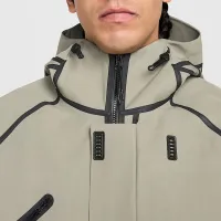 Nike Tech мужские Storm-FIT Hooded Rain Куртка цвет зеленый