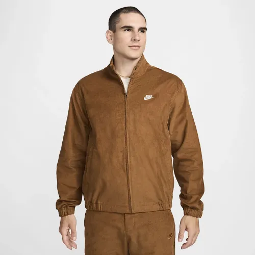 Nike Sportswear Club чоловічі Corduroy Harrington Куртка колір коричневий