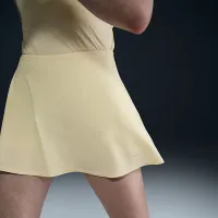 Nike Victory женская Dri-FIT Flouncy Tennis юбка цвет коричневый