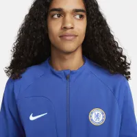 Chelsea FC Academy Pro чоловічі Nike Soccer Куртка блакитний