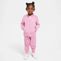Nike Dri-FIT Toddler Logo Taping 2-Piece Full-Zip набор Pink