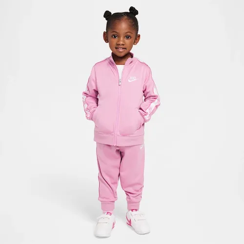 Nike Dri-FIT Toddler Logo Taping 2-Piece Full-Zip набор Pink