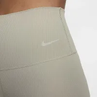 Nike Zenvy Rib жіноча Gentle-Support З високою талією 7/8 лосіни колір зелений