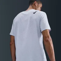 Nike AeroSwift чоловічі Dri-FIT ADV Short-Sleeve Running Top колір сірий