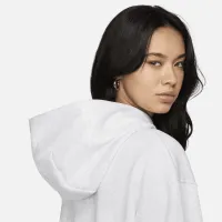 Nike Sportswear Phoenix Fleece женская оверсайз Pullover Толстовка с капюшоном цвет коричневый