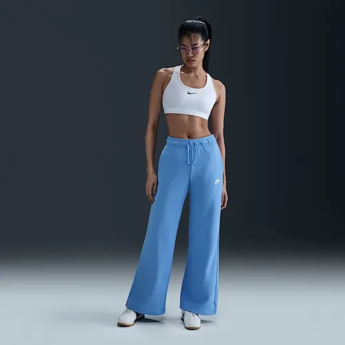 Nike Sportswear Club Fleece жіноча Mid-Rise Wide-Leg Sweatpants блакитний