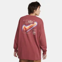 Nike Sportswear мужские Long-Sleeve футболка цвет красный
