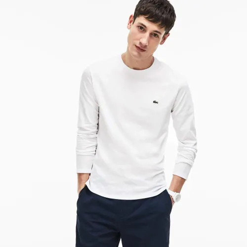 Футболка Lacoste TH6712-001 - Білі