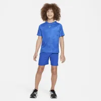 Nike Multi Big дитячі (для хлопчиків) Dri-FIT Short-Sleeve Top блакитний