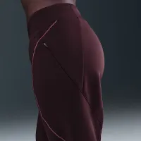 Nike Universa женская Dri-FIT Mid-Rise Loose 7/8 Pants цвет красный