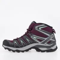 Кроссовки Salomon X Ultra Pioneer Mid L47170600 - бордово-серые