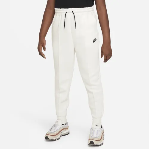 Nike Sportswear Tech Fleece Big дитячі (Girls') Joggers (Extended Size) колір коричневий