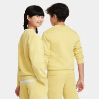 Nike Sportswear Club Fleece Big детские свитшот Yellow