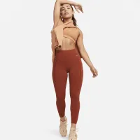 Nike Universa женская Medium-Support С высокой Талией 7/8 лосины с карманамиOrange