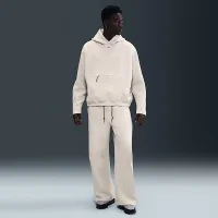 Nike Tech мужские Fleece Loose-Fit Open Hem Pants цвет серый